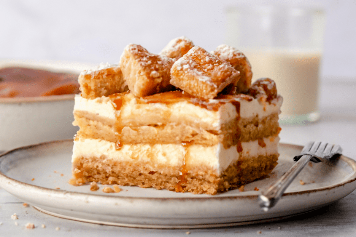 What is churro cheesecake made of?